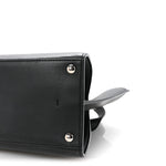 Vitello Dolce Shiny Nappa Petite 3Jours Tote Black