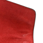 GG Supreme Monogram Suede Mini Dionysus Shoulder Bag Beige Ebony Vulcanic Red