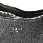 Supple Grained Calfskin Teen Lulu Shoulder Bag Black