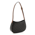 Triomphe Canvas Calfskin Medium Tilly Triomphe Shoulder Bag Tan