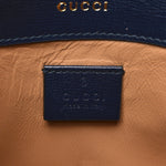 Casy Wool Azalea Calfskin Mini Horsebit 1955 Shoulder Bag Blue China