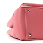 Caviar Quilted Small Business Affinity Shopping Bag Pink