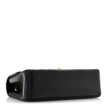 Lambskin Quilted Small Single Flap Black