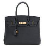 Togo Birkin 30 Gris Misty