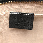 Microguccissima Mini Bree Messenger Bag Black