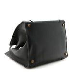 Supple Calfskin Medium Phantom Luggage Black