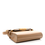 Smooth Calfskin Mini Manhattan Shoulder Bag  Natural Tan