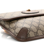 GG Supreme Monogram Neo Vintage Web Belt Bag Brown