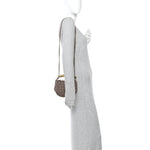 Nappa Intrecciato Mini Sardine Bag Taupe Grey