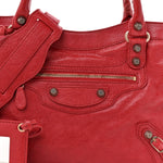 Agneau Giant 12 Rose Gold Hardware Town Rouge Coquelicot