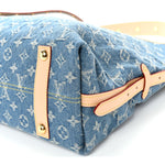 Monogram Denim CarryAll MM Blue