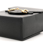 Dollar Calfskin Vertical Horsebit 1955 Crossbody Bag Black