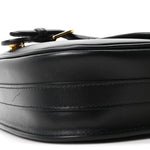 Box Calfskin Medium Bobby Flap Black