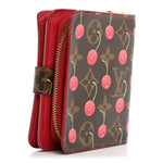 Monogram Cerises Compact Zippe Wallet