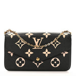 Empreinte Monogram Giant Felicie Pochette Black Beige
