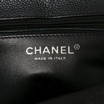 Caviar Quilted Jumbo Single Flap Black