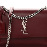 Calfskin Medium Monogram Sunset Pallisandre