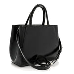 Patent Vitello Elite Petite 2Jours Tote Black