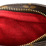 Monogram Partition Wristlet