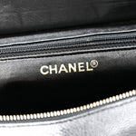 Caviar Quilted Petit Timeless Tote PTT Black