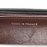 Lambskin Quilted Wallet On Chain WOC Black