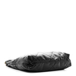 Shiny Calfskin Quilted Small Chanel 22 Black