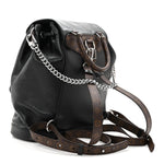 Lambskin Monogram Montsouris Vibe PM Black