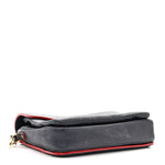 Empreinte Pochette Metis Marine Rouge
