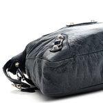 Agneau Giant 12 Silver Hardware Town Bleu Obscur