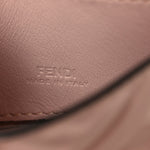 Nappa Matisse FF Embossed Nano Maxi Buckle Baguette Charm Rosa Quarzo