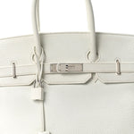 Togo Birkin 35 White
