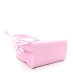 Vegan Leather Small Shopping Bag Bubblegum