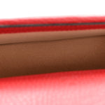 Calfskin Super Mini Dionysus Shoulder Bag Hibiscus Red