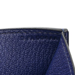 Chevre Mysore Medor 23 Clutch Bleu Encre