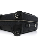 GG Supreme Monogram Calfskin Cabin Trolley Black