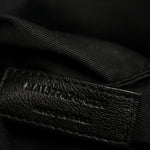 Lambskin Quilted Small Loulou Puffer Monogram Chain Satchel Black