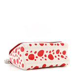 LV X YK Epi Infinity Dots Twist Shoulder Bag PM White Red