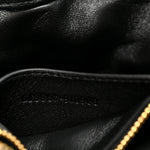 Lambskin Small GG Milano Top Handle Shoulder Bag Black