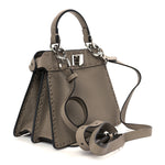 Cuoio Romano Selleria Mini Peekaboo I SEE U Iconic Satchel Fettuccia