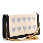 Calfskin Lovelight Mini Diana Chain Bag Mystic White Paradise Cloude