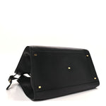Polished Saddle Calfskin Soft Margaux 17 Black