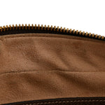 GG Supreme Monogram Web Small Ophidia Shoulder Bag Brown