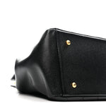 Caviar Quilted Petit Timeless Tote PTT Black