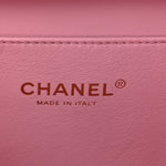 Caviar Quilted Pick Me Up Mini Vanity Case Pink