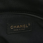Caviar Quilted Mini CC You Flap Black