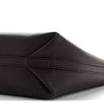 Grainy Calfskin Mini Reversible Tote Peat Sand