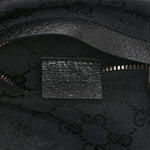GG Monogram Double Pocket Belt Bag Black