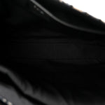 Grained Calfskin Oblique Saddle Messenger Black