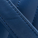 Lambskin Chevron Quilted New Medium Boy Flap Blue