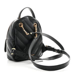 Calfskin Matelasse Serpenti Cabochon Backpack Black